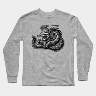 Chinse Dragon Long Sleeve T-Shirt